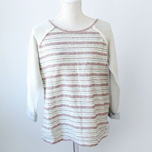 Lucky Brand Long Sleeve Striped Top